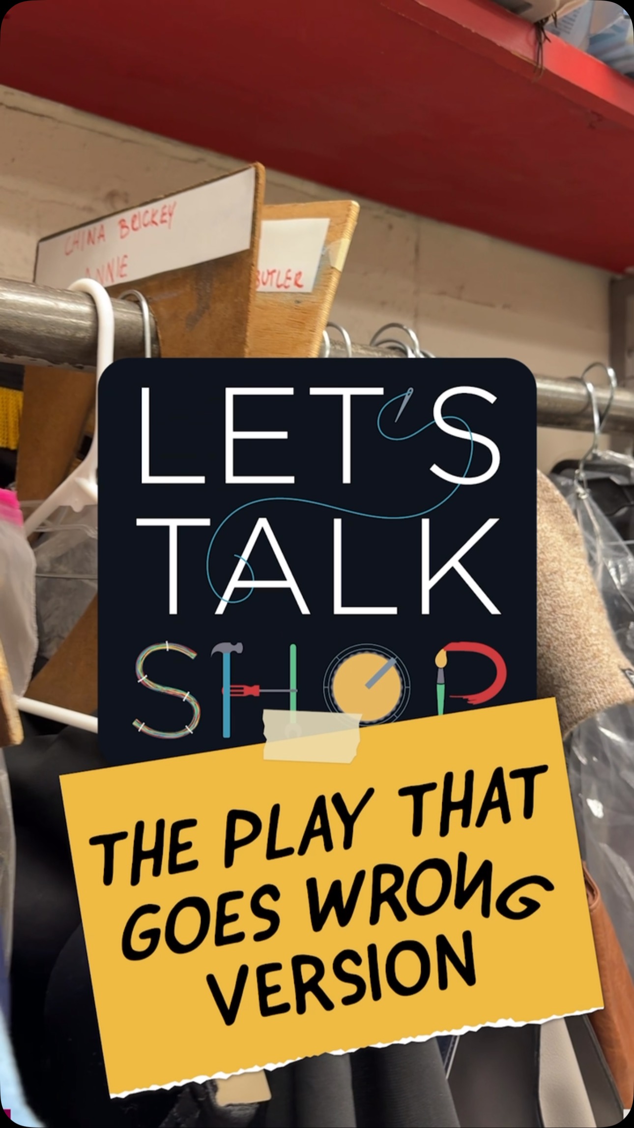 What better way to share the tricks and secrets of The Play That Goes Wrong, tha…